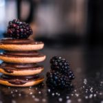 raspberry on cookie