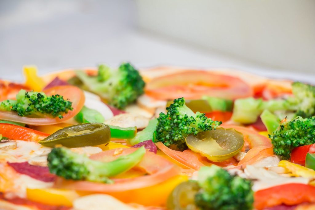 bell peppers broccoli colorful colourful